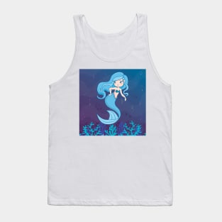 Cute mermaid Tank Top